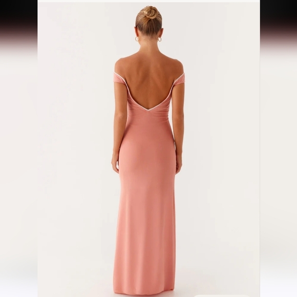 NWT Peppermayo Katiya Maxi Dress - Peach Size 8 - Picture 16 of 16